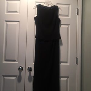 Evening Long Black Dress